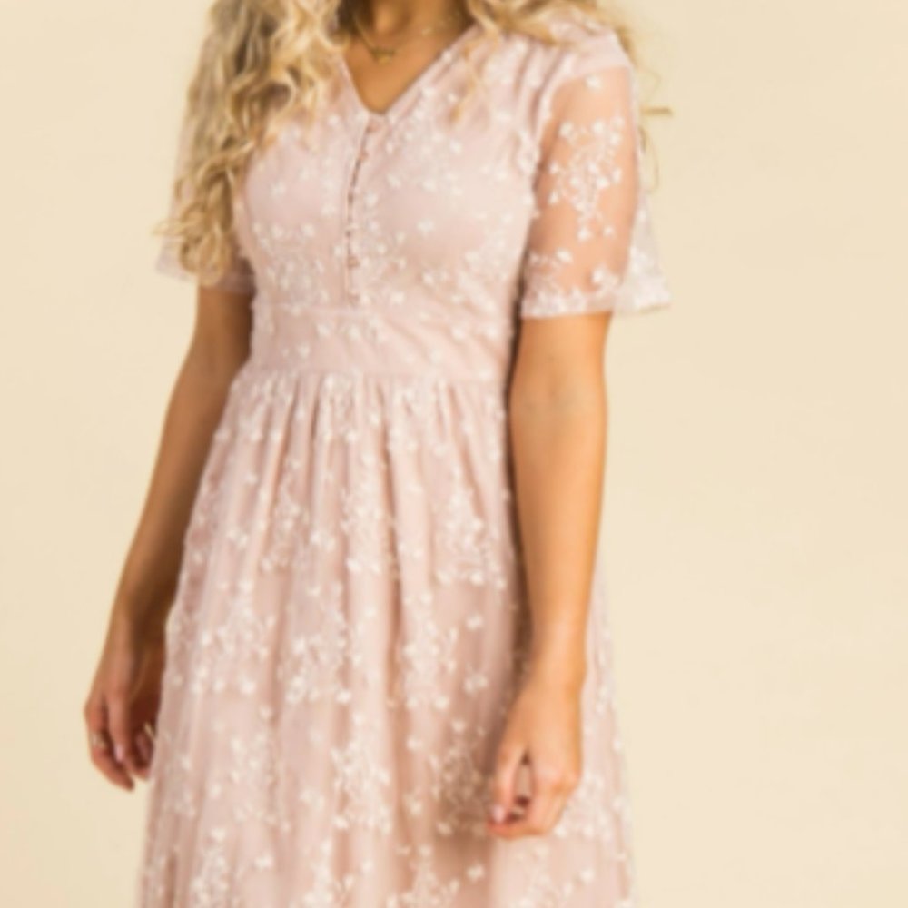 Called To Surf- "Arbor" Dusty Pink Maxi Size L